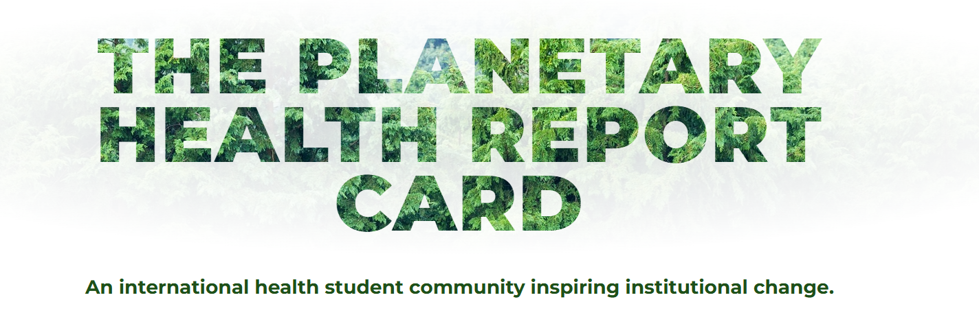Planetary Health Report Card logo